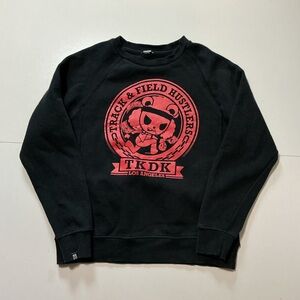 TKDK Tokidoki Track & Field Hustlers Los Angeles Crewneck Pullover Sweatshirt
